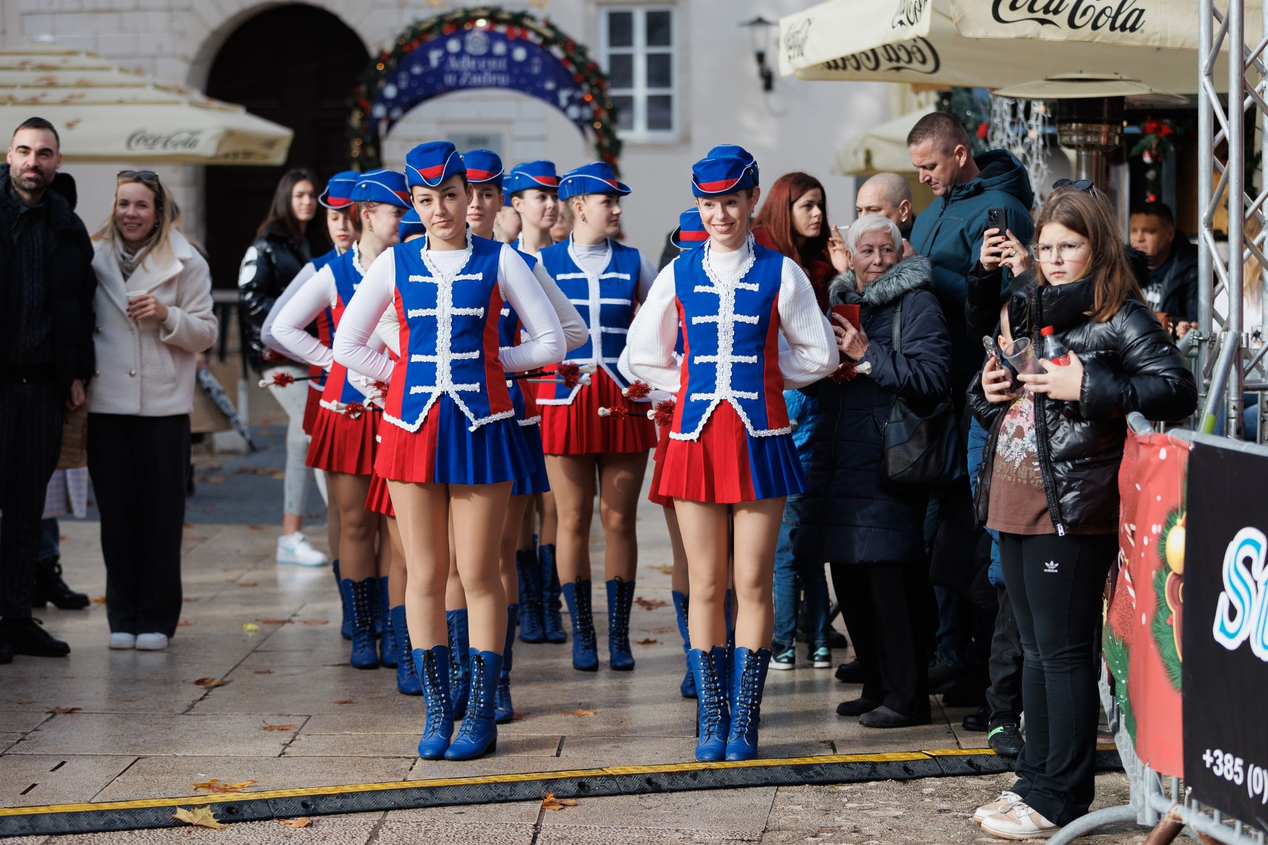 Defile mažoret plesa @ Advent u Zadru Defile mažoret plesa @ Advent u Zadru