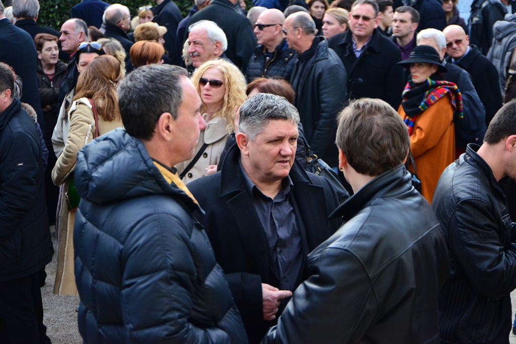 Oproštaj od Brune Marcelića, foto: Iva Perinčić Oproštaj od Brune Marcelića, foto: Iva Perinčić