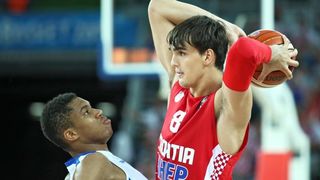 06.09.2015., Arena Zagreb, Zagreb – EuroBasket 2015., skupina C, 02. kolo, Grcka – Hrvatska. Foto: PIXSELL 06.09.2015., Arena Zagreb, Zagreb – EuroBasket 2015., skupina C, 02. kolo, Grcka – Hrvatska. Foto: PIXSELL