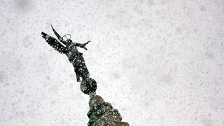 Snijeg u Zadru, 17. prosinca 2009, Foto: Saša Čuka