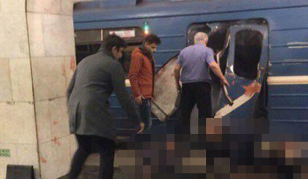 Eksplozija u S. Peterburgu