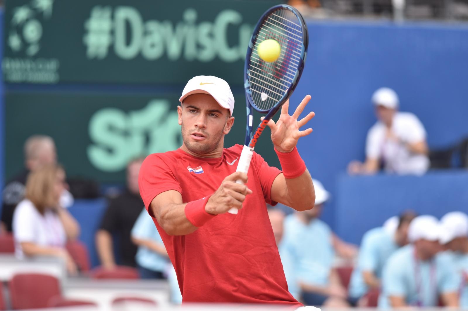 Davis Cup: Borna Ćorić – Steve Johnson Davis Cup: Borna Ćorić – Steve Johnson