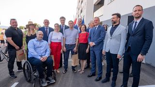 Premijer Plenković sudjelovao na svečanosti primopredaje ključeva POS-ovih stanova Premijer Plenković sudjelovao na svečanosti primopredaje ključeva POS-ovih stanova