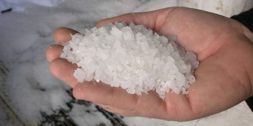 Pag, 250509.Paska morska sol prvi je hrvatski proizvod koji je dobio nacionalnu oznaku izvornosti u skladu s pravilima Europske unije sto je prvi korak za zastitu u Europskoj uniji. Na slici: paska sol.Foto: Dijana Vuleta / EPEHA