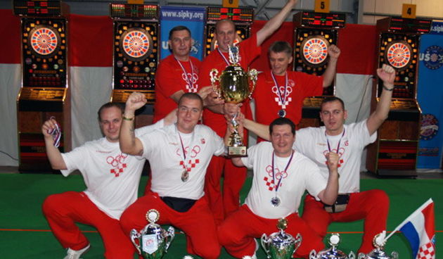 Pikado reprezentacija Hrvatske, srebrni na EP u Pragu 2007.