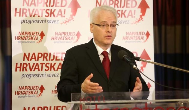 U hotel International odrzana je osnivacka skupstina stranke bivseg hrvatskog predsjednika Ive Josipovica Naprijed Hrvatska – progresivni savez. Photo: Slavko Midzor/PIXSELL