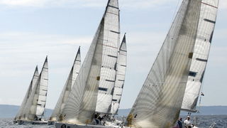 Split, 170909.
23. Aci Match Race Cup 2009 u Splitu, drugi dan jedrenja podno Sustipana.
Foto: Jadran Babic / CROPIX