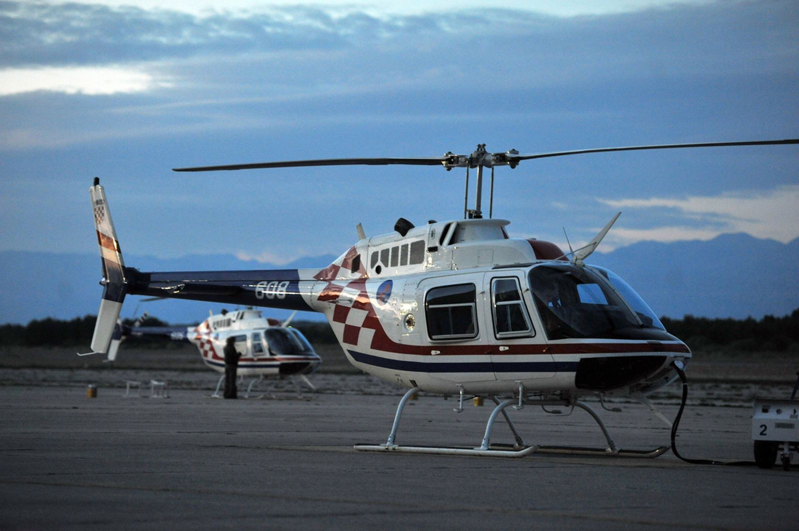 Završena obuka i trenaža noćnog letenja u eskadrili helikoptera. Foto: T. Brandt/MORH