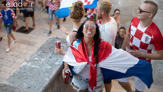 Veličanstven doček četvorice zadarskih Vatrenih Veličanstven doček četvorice zadarskih Vatrenih