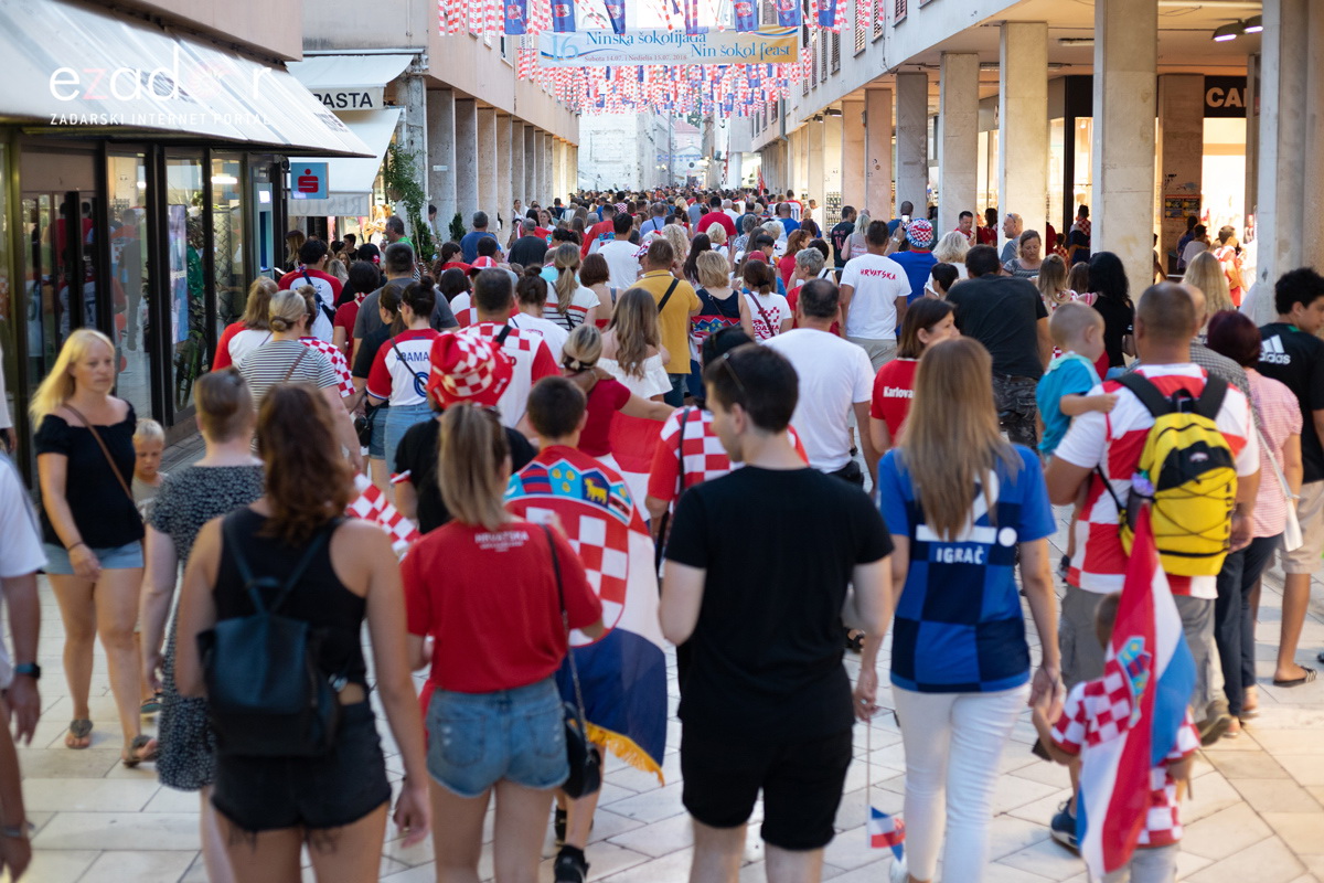 Veličanstven doček četvorice zadarskih Vatrenih Veličanstven doček četvorice zadarskih Vatrenih