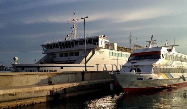 trajekt, brod, foto: Naši školji