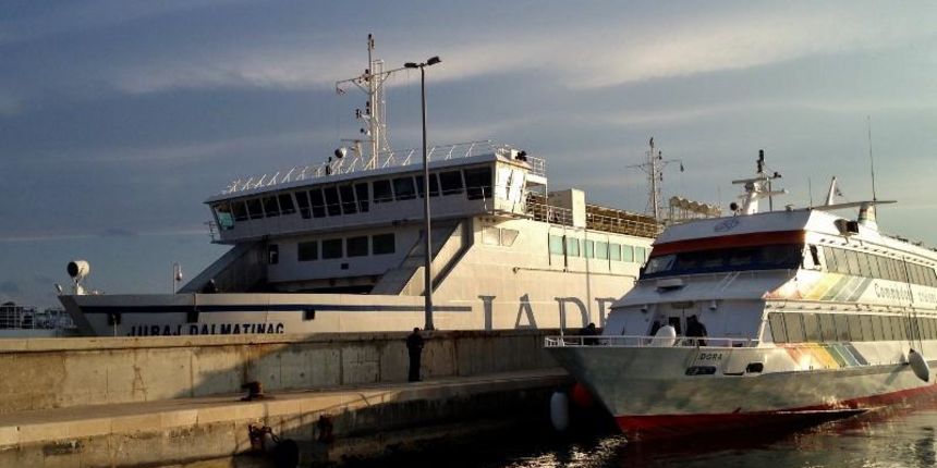 trajekt, brod, foto: Naši školji