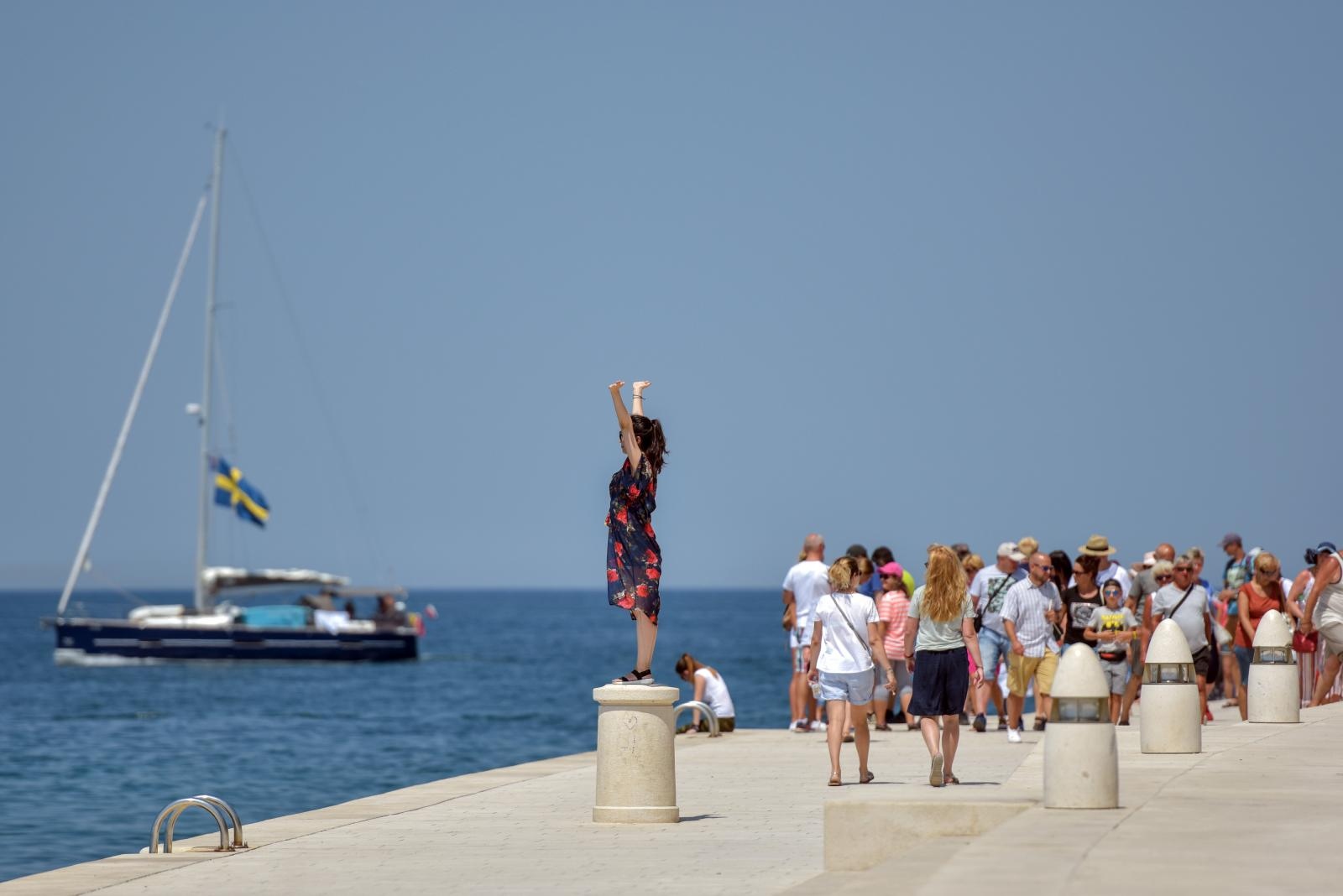 Podnevni đir po zadarskoj rivi 25. srpnja 2019.