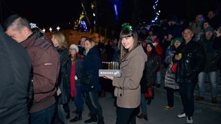 Doček Nove 2016. u Zadru, Foto: Davor Strenja Doček Nove 2016. u Zadru, Foto: Davor Strenja