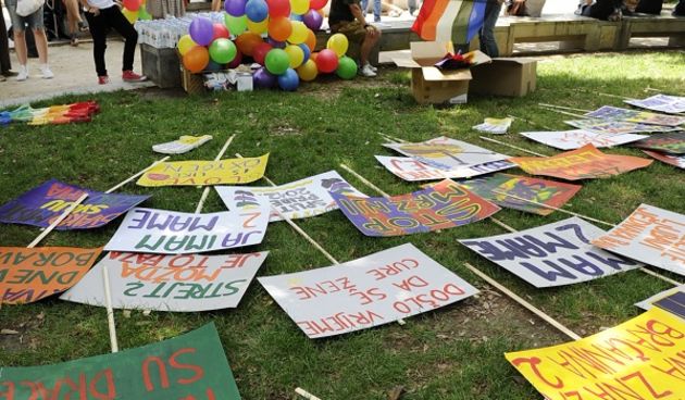 Split gay pride, foto: CROPIX