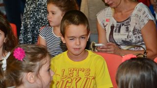 Prvi dan škole u OŠ Stanovi  ; foto Iva Perinčić