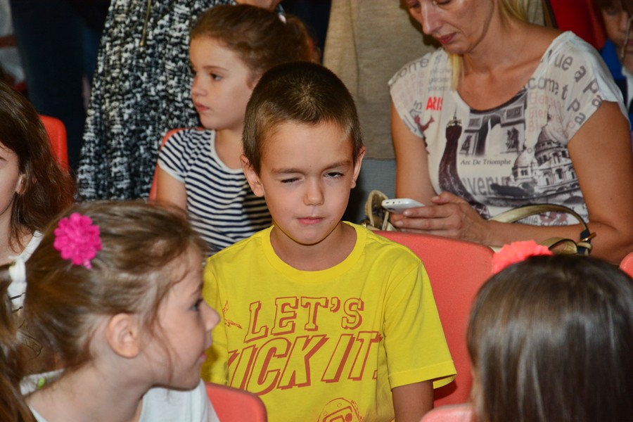 Prvi dan škole u OŠ Stanovi  ; foto Iva Perinčić