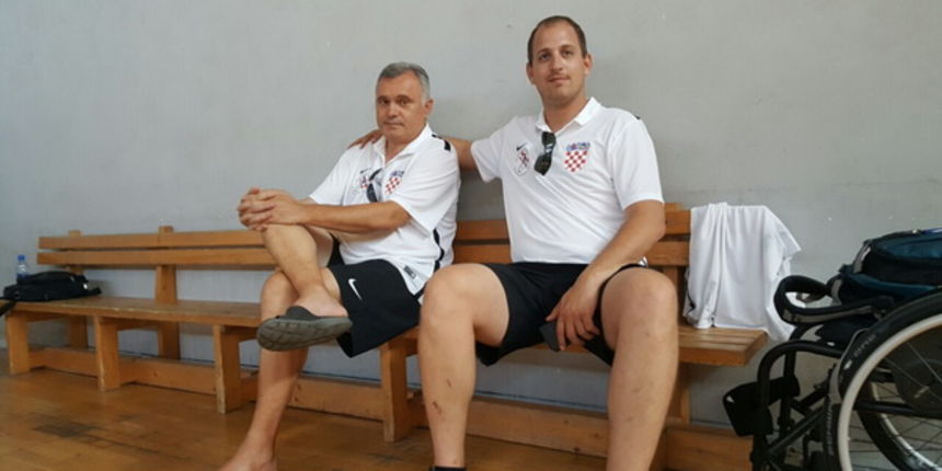 Hrvatska košarkaška reprezentacija u kolicima nastupila na EP divizije B u Sarajevu Hrvatska košarkaška reprezentacija u kolicima nastupila na EP divizije B u Sarajevu