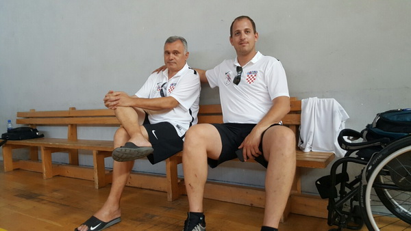 Hrvatska košarkaška reprezentacija u kolicima nastupila na EP divizije B u Sarajevu Hrvatska košarkaška reprezentacija u kolicima nastupila na EP divizije B u Sarajevu