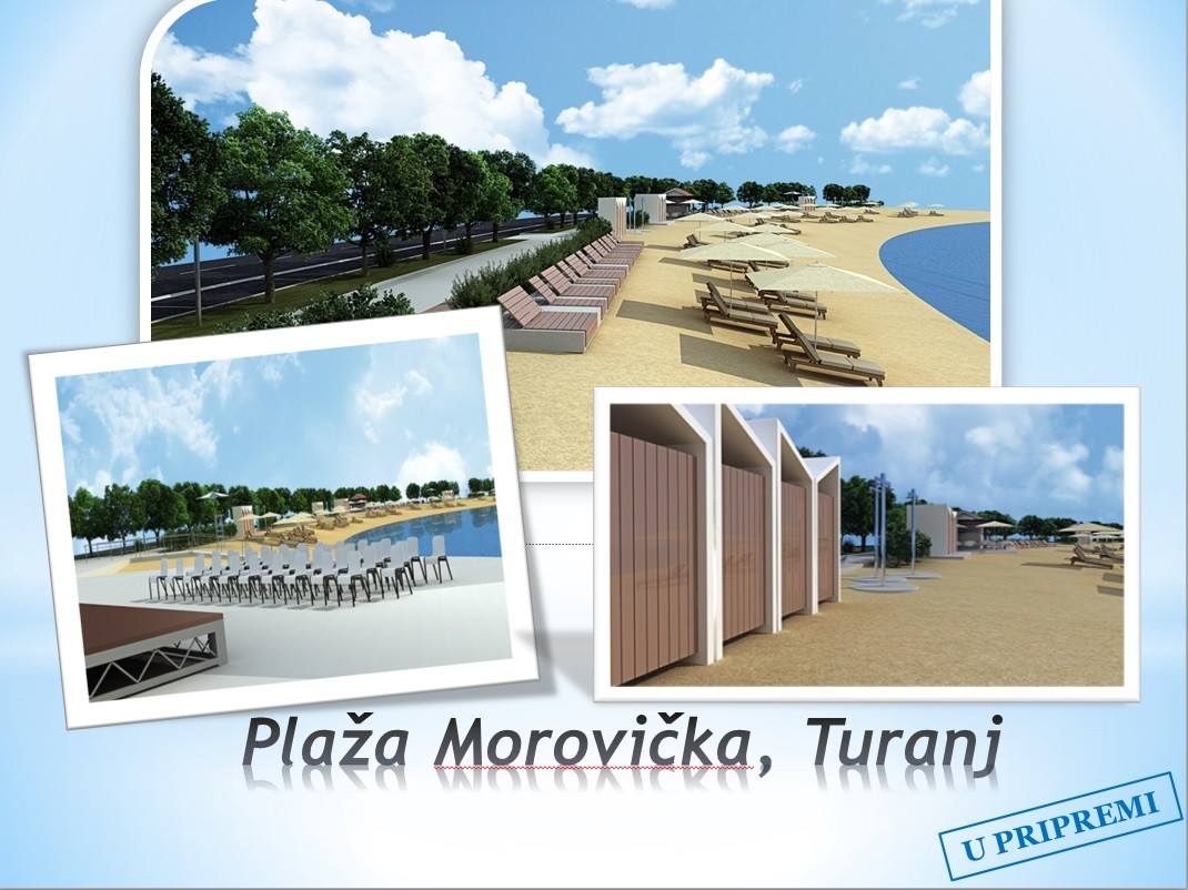 Planovi za uređenje plaže Morovička u Turnju Planovi za uređenje plaže Morovička u Turnju