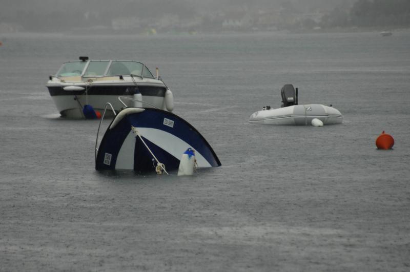 Otok Vir gotovo je potopljen uslijed jakog kišnog i grmljavinskog nevremena koje traje već drugi dan, Photo: Damir Špehar/PIXSELL Otok Vir gotovo je potopljen uslijed jakog kišnog i grmljavinskog nevremena koje traje već drugi dan, Photo: Damir Špehar/PIXSELL