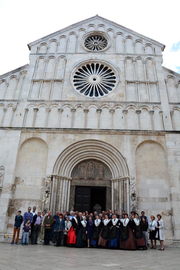 Predstavljanje svečane zadarske pučke nošnje, foto: Iva Perinčić Predstavljanje svečane zadarske pučke nošnje, foto: Iva Perinčić