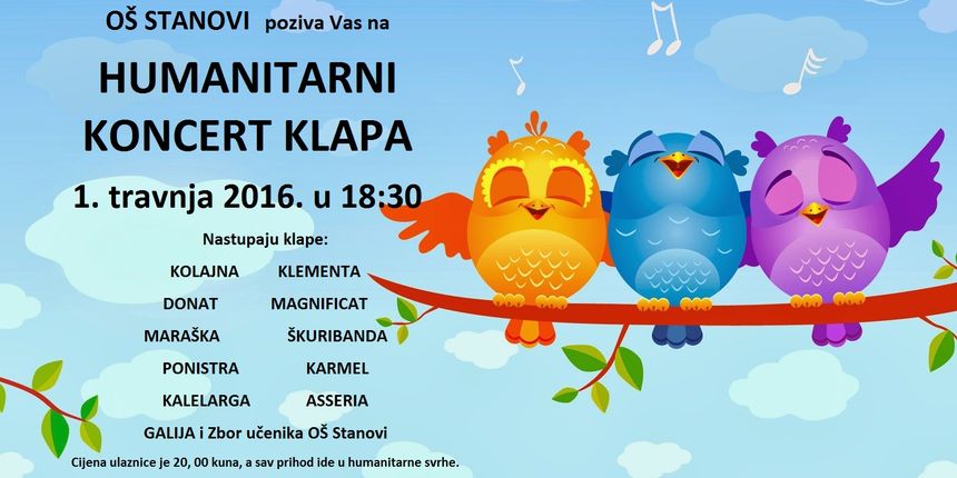 Humanitarni koncert klapa Humanitarni koncert klapa