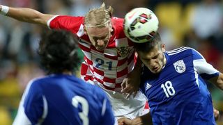 04.09.2014., Stadion Aldo Drosina, Pula – Prijateljska nogometna utakmica, Hrvatska – Cipar. Foto: PIXSELL 04.09.2014., Stadion Aldo Drosina, Pula – Prijateljska nogometna utakmica, Hrvatska – Cipar. Foto: PIXSELL