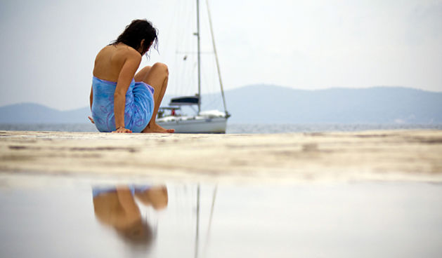 Đir po gradu 5. rujna 2012. žena (foto:Saša Čuka)