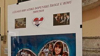 Rim: Smotra hrvatske kulture i umjetnosti, foto: Mira Dujela Rim: Smotra hrvatske kulture i umjetnosti, foto: Mira Dujela