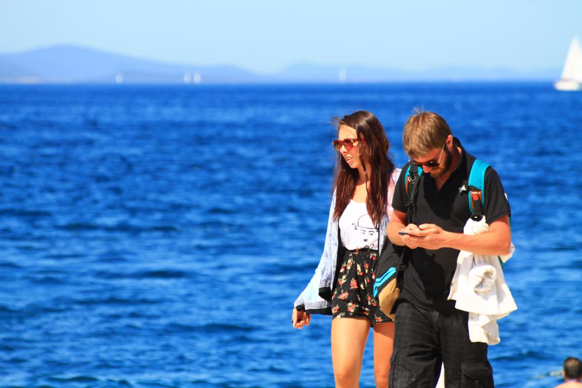 Đir po zadarskoj rivi 25. kolovoza 2016.