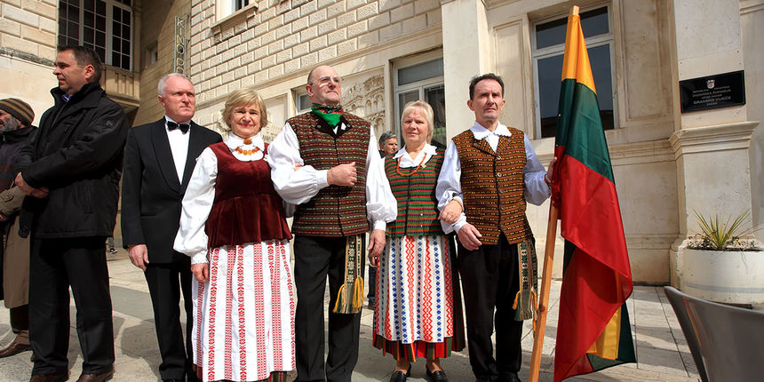 Narodni trg: Obilježen Dan neovisnosti Republike Litve, Foto: Roberto Lerga