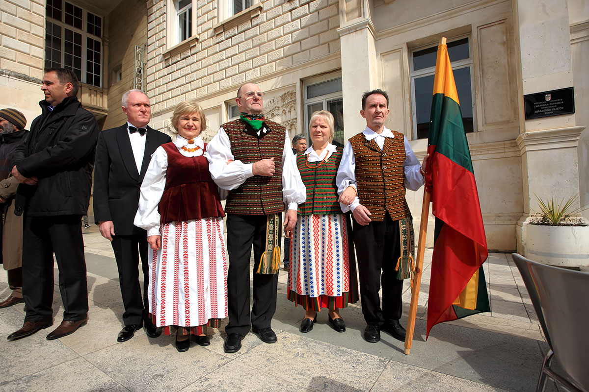 Narodni trg: Obilježen Dan neovisnosti Republike Litve, Foto: Roberto Lerga Narodni trg: Obilježen Dan neovisnosti Republike Litve, Foto: Roberto Lerga