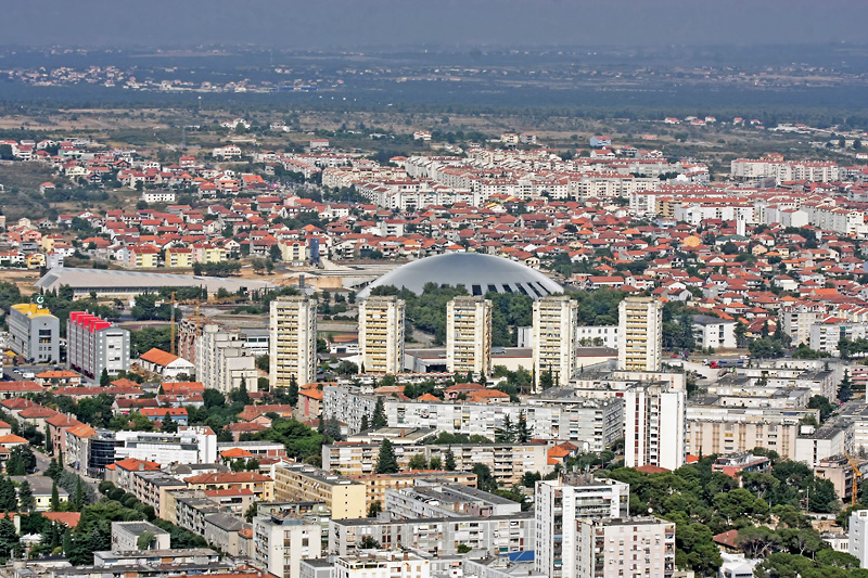 Zadar – Zračne snimke – Pet Nebodera, Voštarnica (foto: Marin Gospić)