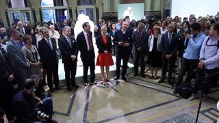 Svecano otvorenje izlozbe Augustea Rodina pod nazivom Rodin u Mestrovicevom Zagrebu. Photo: Igor Kralj/PIXSELL