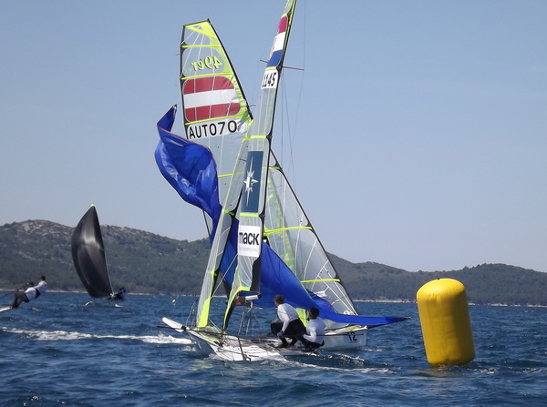 Jedrenje: Drugi dan SP klase 49er Jedrenje: Drugi dan SP klase 49er