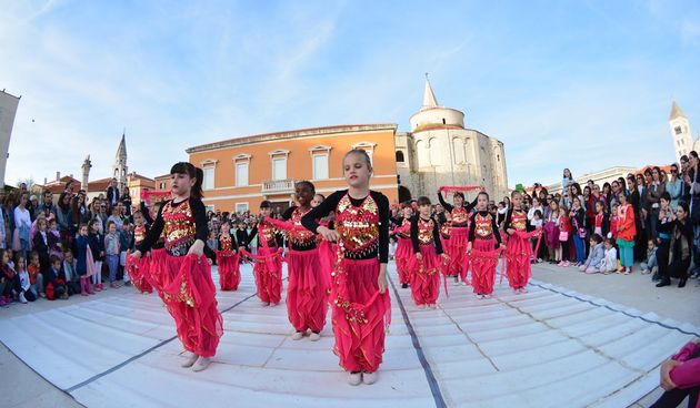 Zadarske plesne skupile obilježile Svjetski dan plesa; foto Iva Perinčić
