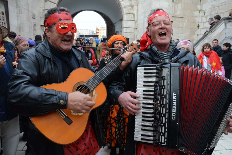 Stanarske maškare u karnevalskoj povorci, foto Iva Perinčić