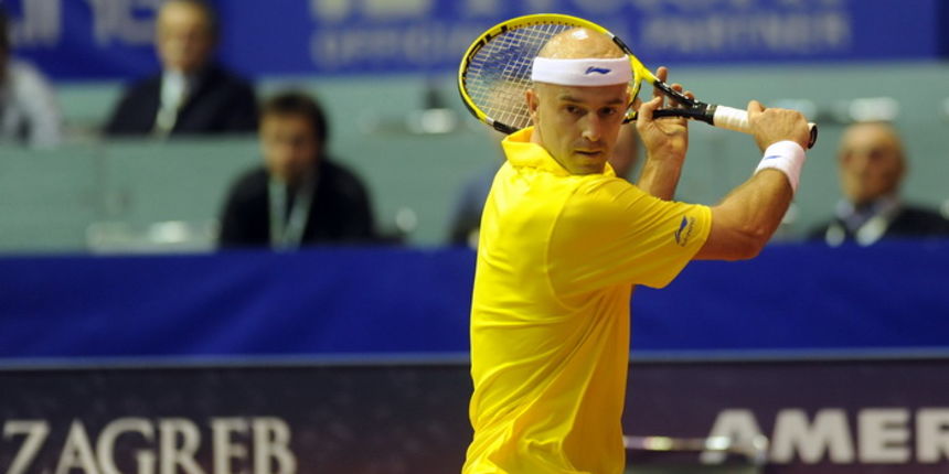 Zagreb, 300112.ATP Zagreb inDoors 2012U ledenoj dvorani Doma sportova od 28.1 do 5.2.2012. odigravaju se mecevi teniskog ATP turnira Zagreb Indoors.Na slici: hrvatski tenisac Ivan Ljubicic.Foto: Sime Sokota / CROPIX Zagreb, 300112.ATP Zagreb inDoors 2012U ledenoj dvorani Doma sportova od 28.1 do 5.2.2012. odigravaju se mecevi teniskog ATP turnira Zagreb Indoors.Na slici: hrvatski tenisac Ivan Ljubicic.Foto: Sime Sokota / CROPIX