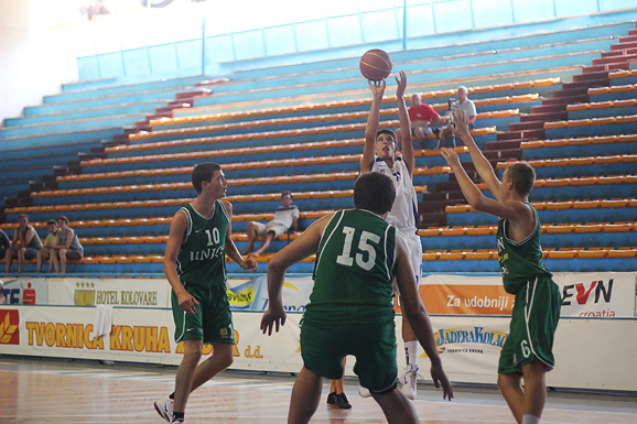 Juniori : KK Zadar : KK Olimpija (foto:Saša Čuka)