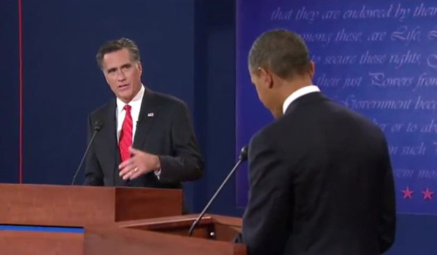Obama i Romney, screenshot
