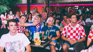 Euro 2016: Utakmica između Hrvatske i Češke gledala se u brojnim zadarskim lokalima i kafićima.