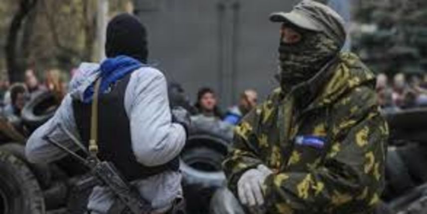 Eksplozije i sukobi u Slovjansku, foto; politikaplus.com