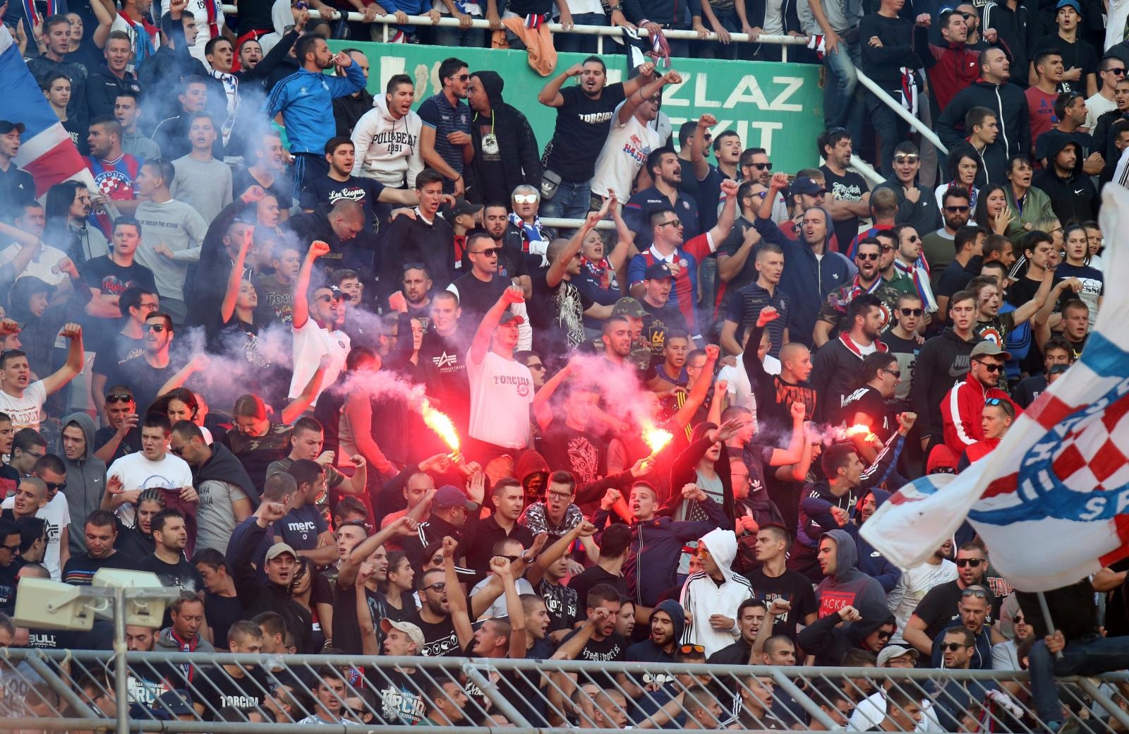 Poljud: Torcida i BBB napravili sjajnu atmosferu Poljud: Torcida i BBB napravili sjajnu atmosferu