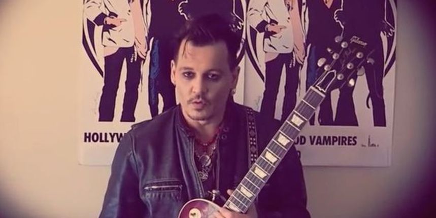 Johnny Depp na pozornici The Comedy Store kluba, Screenshot: YouTube Johnny Depp na pozornici The Comedy Store kluba, Screenshot: YouTube