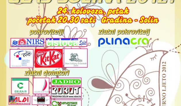 24. kolovoza se održava 4. Dječji festival “Glas Solina”