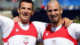 Rio de Janeiro, Brazil – Braća Sinkovic, Martin i Valent, osvajači su olimpijske zlatne medalje u utrci dvojaca na pariće.  Photo: Igor Kralj/PIXSELL