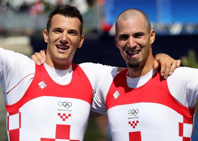 Rio de Janeiro, Brazil – Braća Sinkovic, Martin i Valent, osvajači su olimpijske zlatne medalje u utrci dvojaca na pariće.  Photo: Igor Kralj/PIXSELL