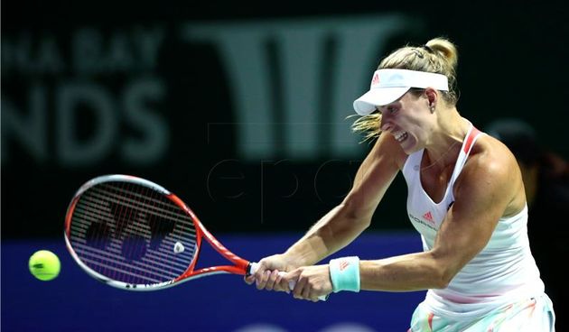 Angelique Kerber, foto: Hina/EPA/WALLACE WOON