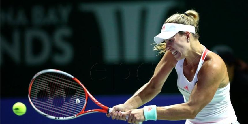 Angelique Kerber, foto: Hina/EPA/WALLACE WOON Angelique Kerber, foto: Hina/EPA/WALLACE WOON